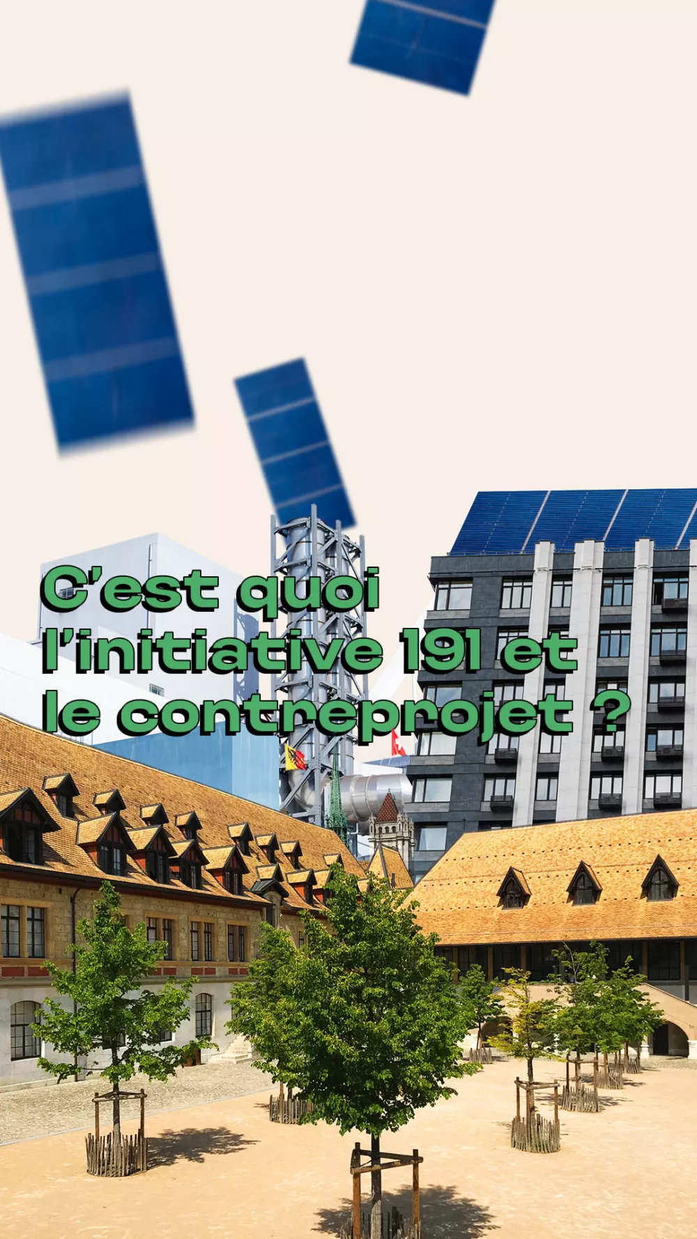 C'est quoi l'initiative 191 et le contreprojet