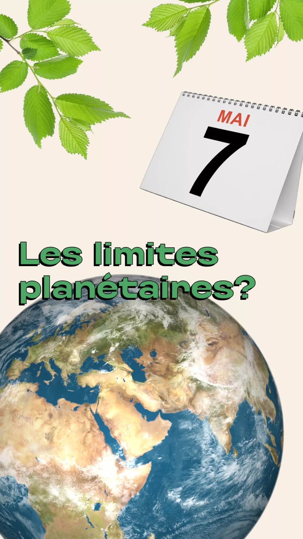 Les limites planétaires, c'est quoi?
